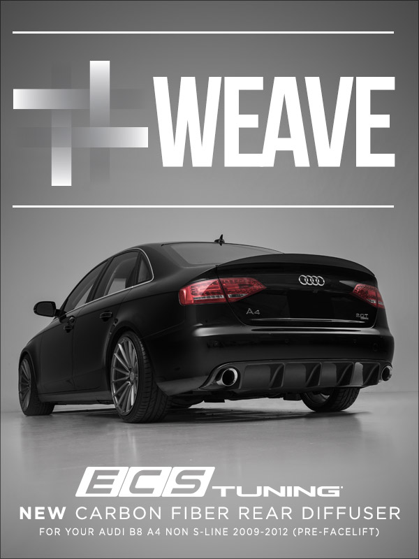 Extremely important efficiently Made of It's finally here! The Pre-Facelift Non S-Line ECS Carbon Diffuser | Free  Shipping - AudiWorld Forums