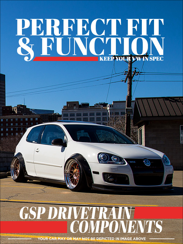 GSP North America Wheel Bearings, Hubs, and Axles VW Vortex