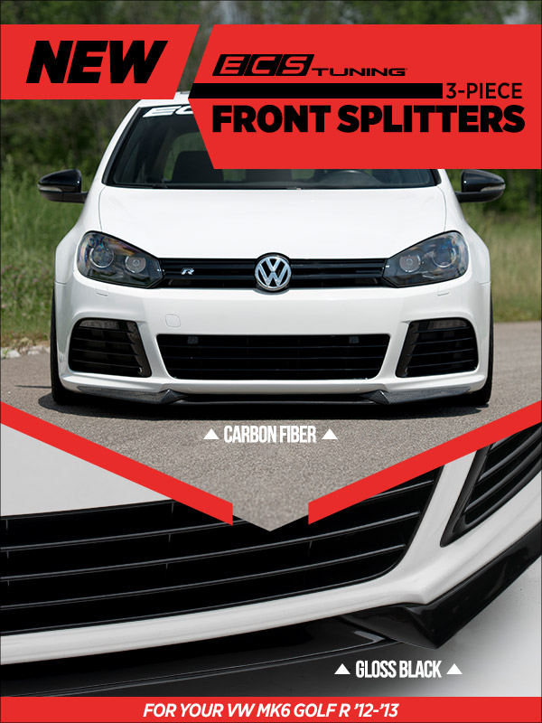 Mk6 golf r sales front splitter