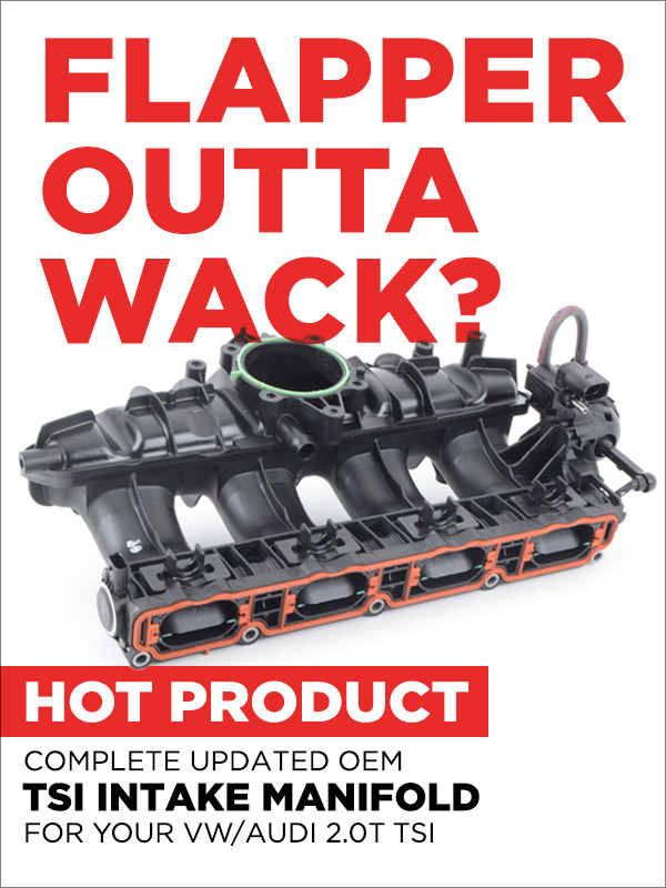 BACK IN STOCK! Updated TSI Intake Manifolds! Free Shipping GOLFMKV